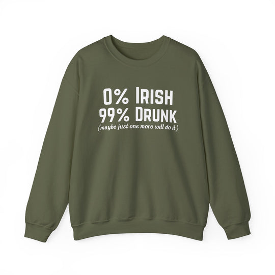 0 percent Irish 99 percent Drunk (Maybe One More Will Do It) - Riley Ink