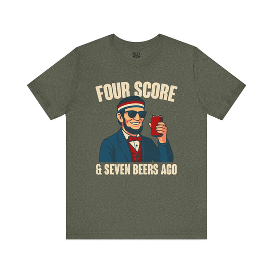 Four Score and Seven Beers Ago - Riley Ink