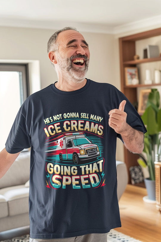 He's Not Gonna Sell Many Ice Creams - Riley Ink