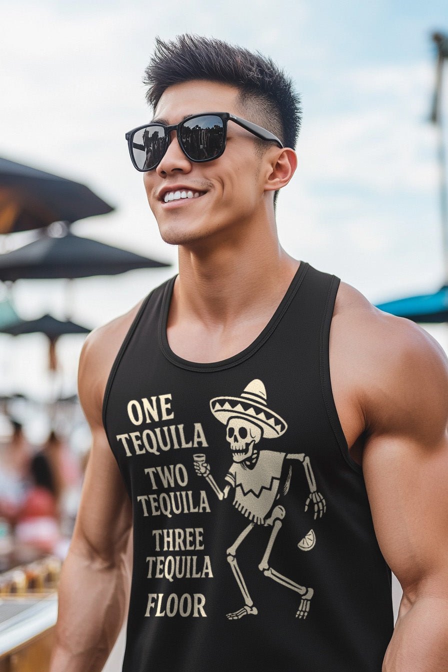 One Tequila Two Tequila Three Tequila Floor - Riley Ink