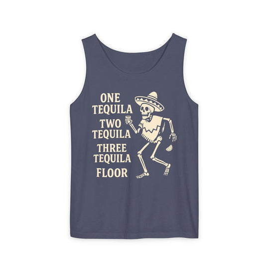 One Tequila Two Tequila Three Tequila Floor - Riley Ink