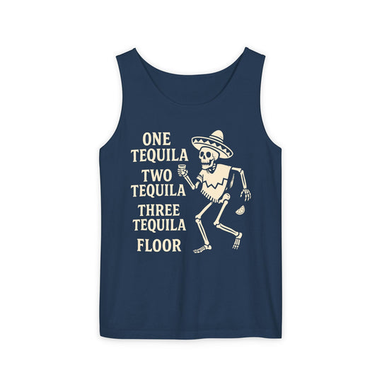 One Tequila Two Tequila Three Tequila Floor - Riley Ink