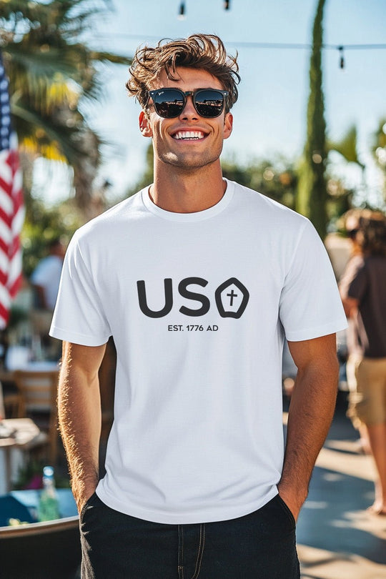 USA Pope Hat (black) - Riley Ink