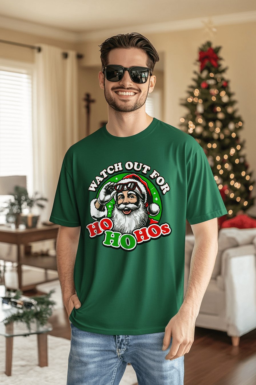 Watch Out For Ho Ho Hos - Riley Ink