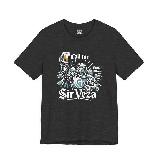 Call Me Sir Veza Tee in olive color variant