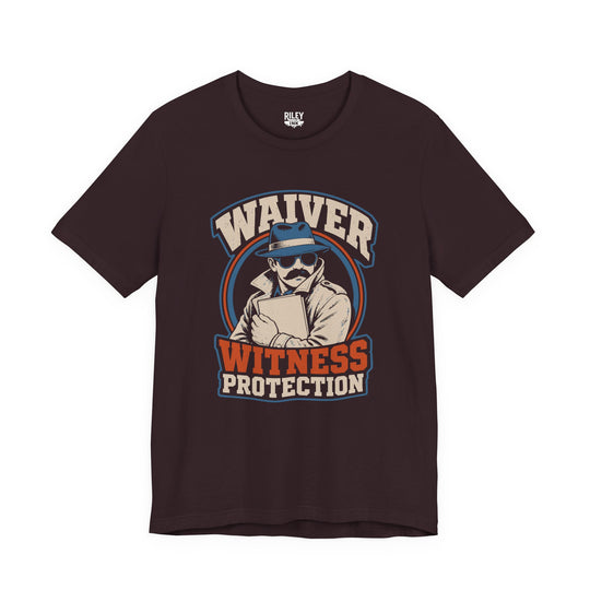 Waiver Witness Protection Tee in heather gray