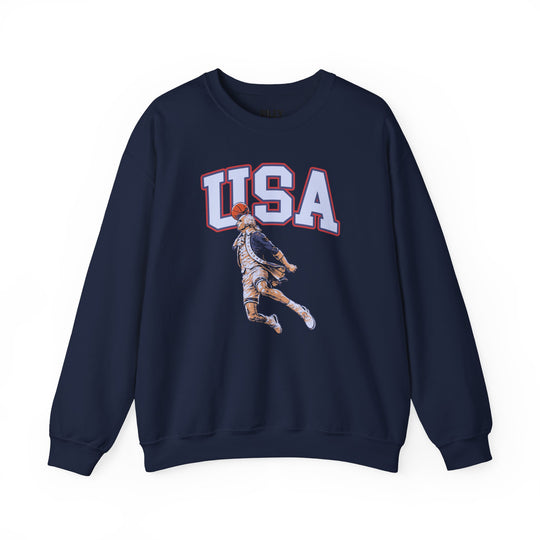 Dunk Washington Crewneck red color variant