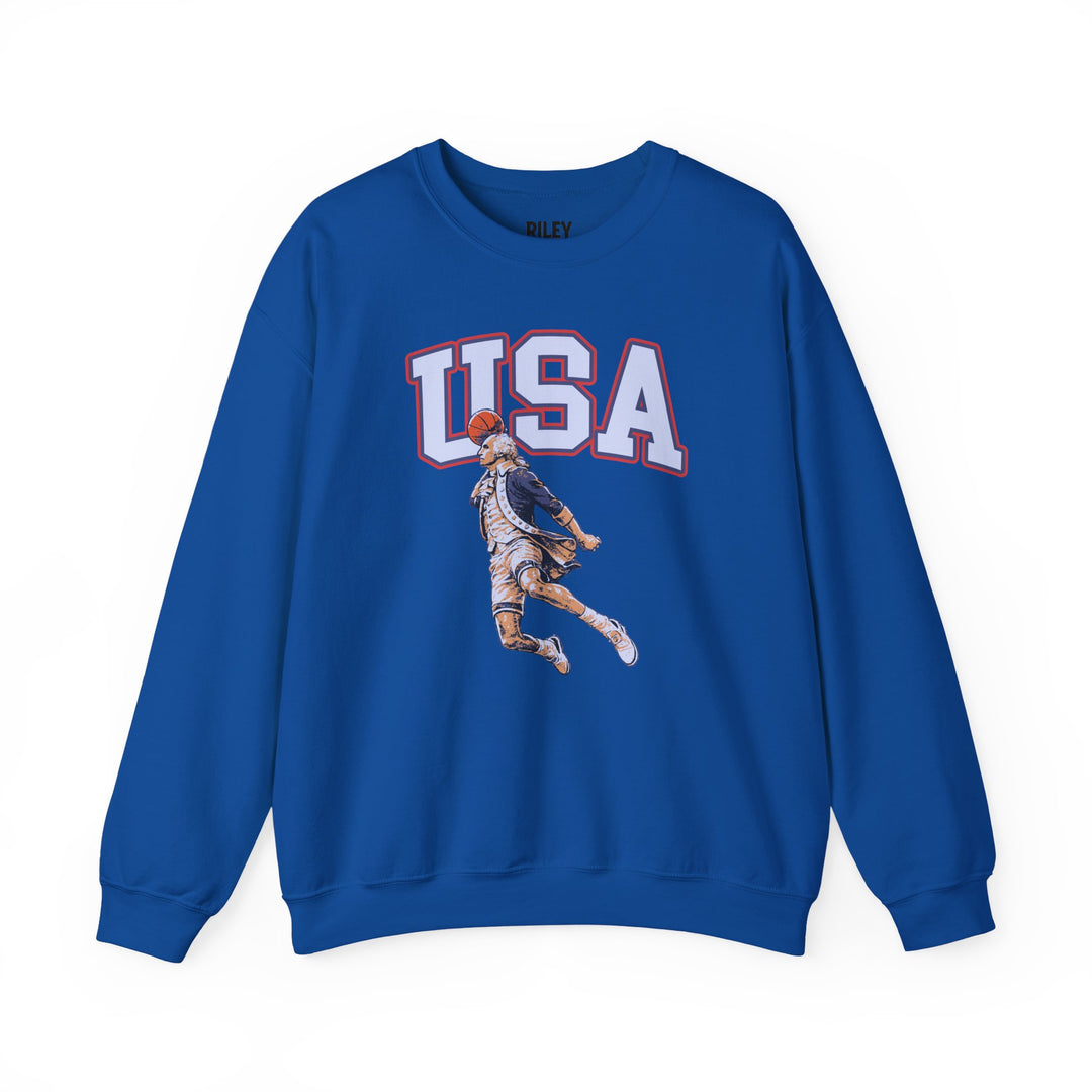 Dunk Washington Crewneck gray color variant