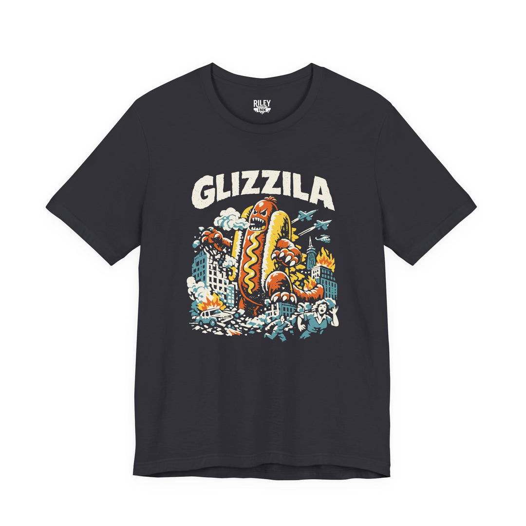 Glizzila Tee in navy