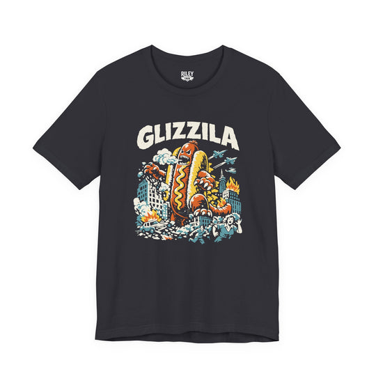 Glizzila Tee in navy