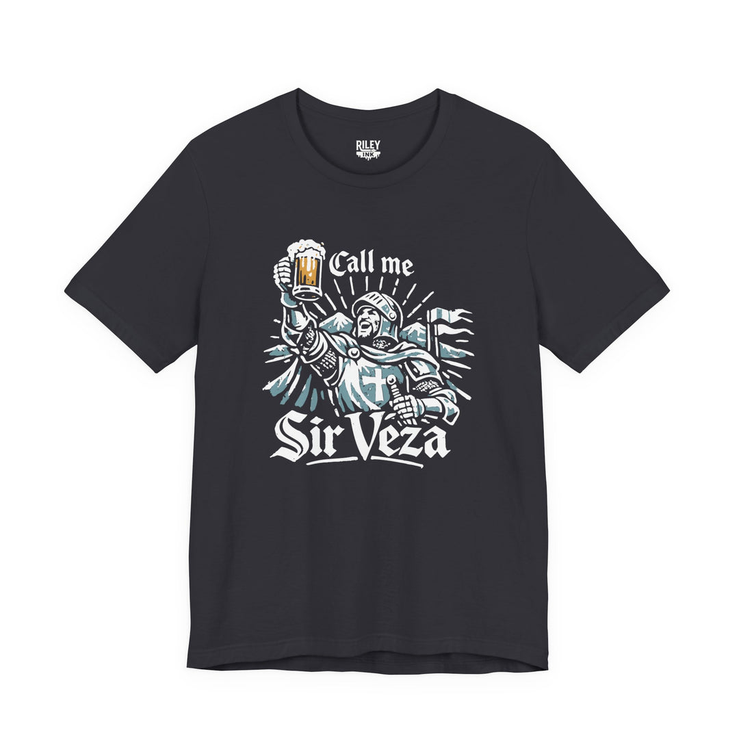 Call Me Sir Veza Tee in navy color variant