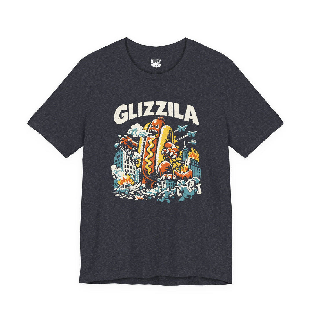 Glizzila Tee in blue