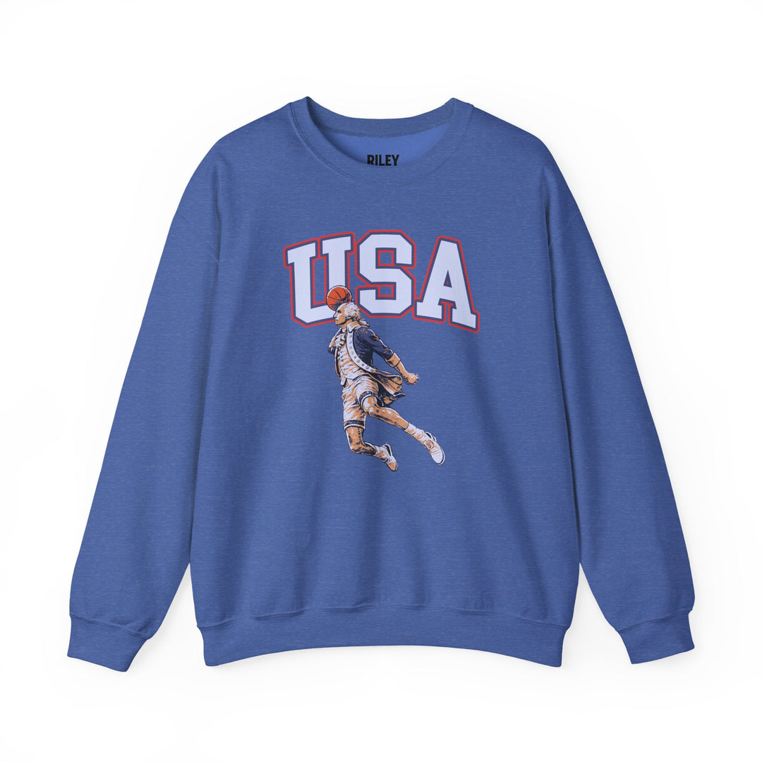 Dunk Washington Crewneck navy color variant