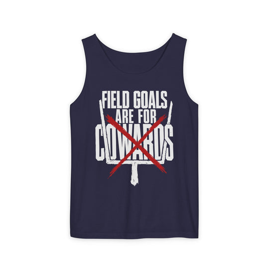 Field Goals are for Cowards Tank in gray color variant