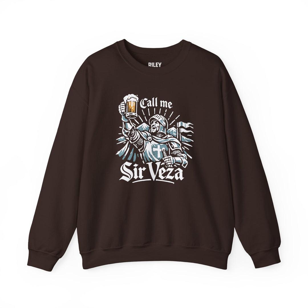 Call Me Sir Veza Crewneck in black