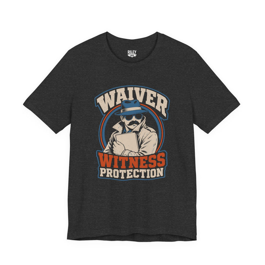 Waiver Witness Protection Tee in red