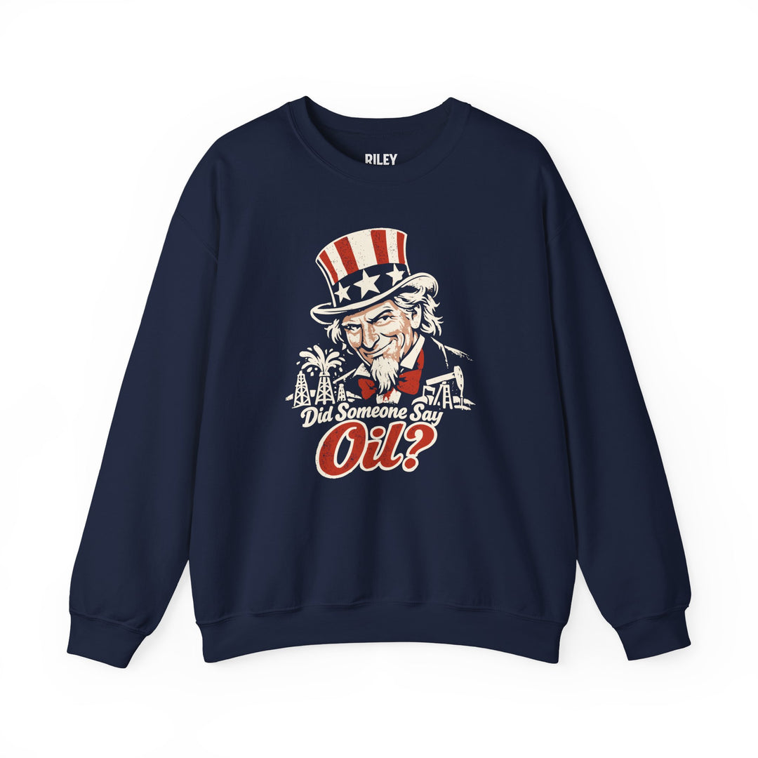 Did Someone Say Oil Crewneck color variant