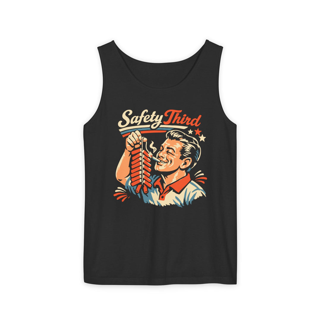 Safety Third Tank color variant in navy blue