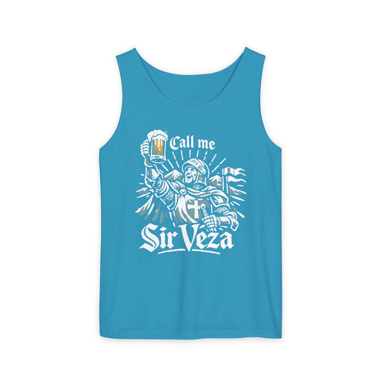 Call Me Sir Veza Tank in white