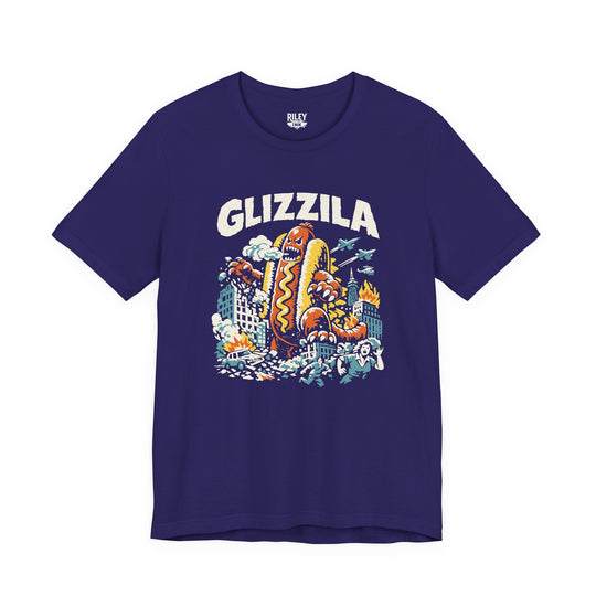Glizzila Tee in yellow