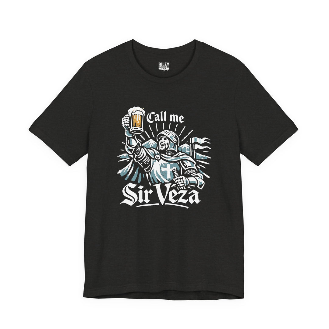 Call Me Sir Veza Tee in white color variant