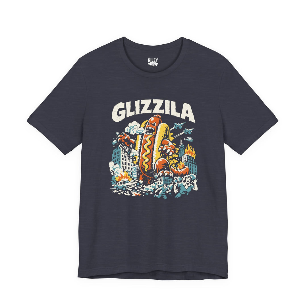 Glizzila Tee in green