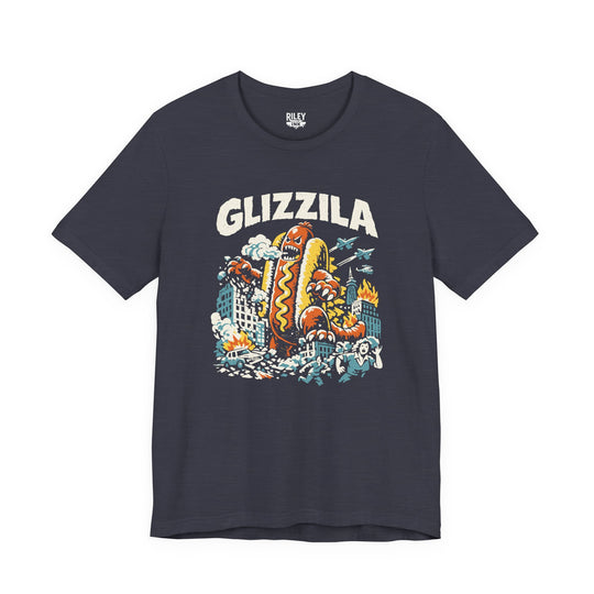 Glizzila Tee in green