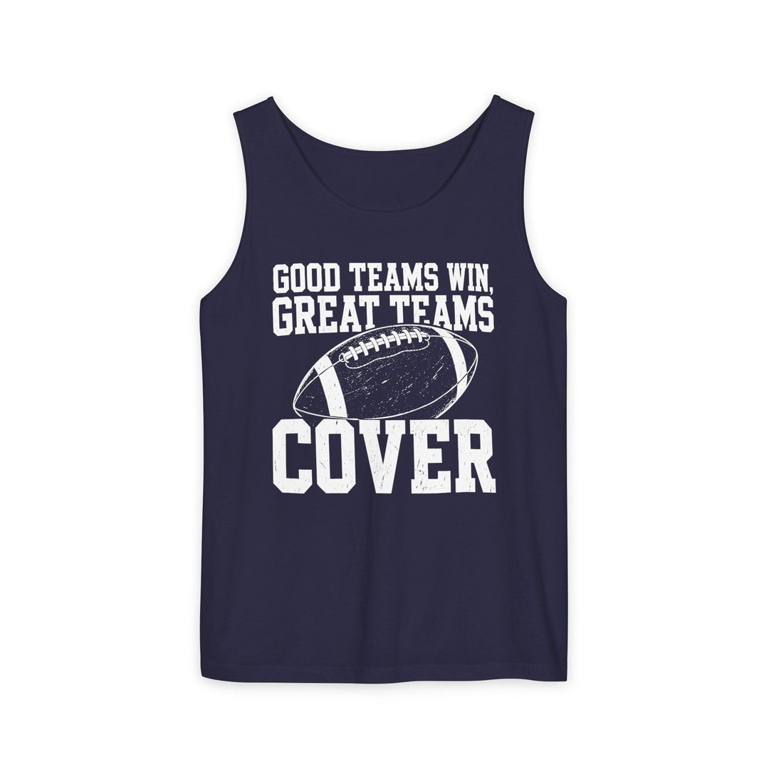 Good Teams Win Great Teams Cover Tank color variant