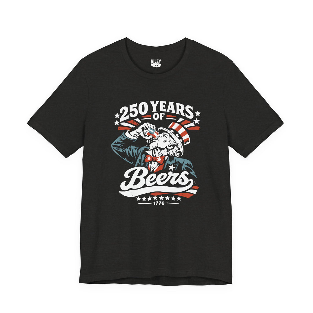 250 Years of Beers Tee in white color variant