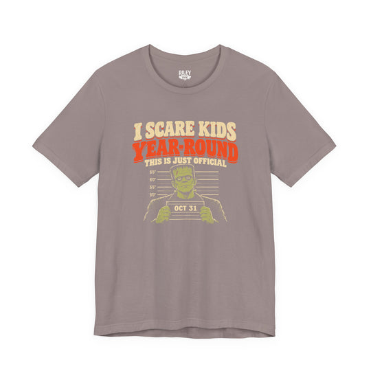 Front view of I Scare Kids Year Round Tee