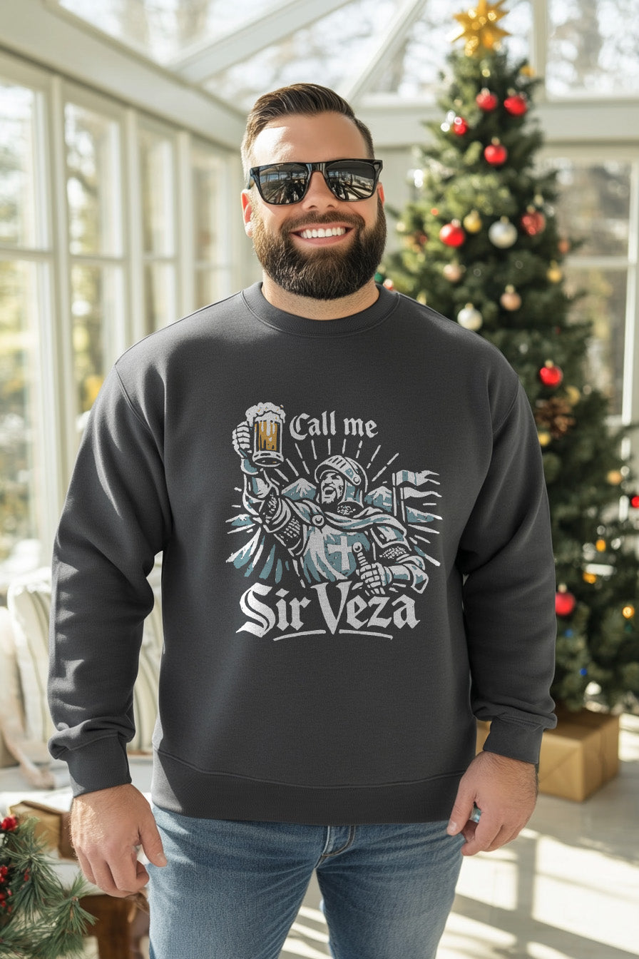 Call Me Sir Veza Crewneck lifestyle mockup