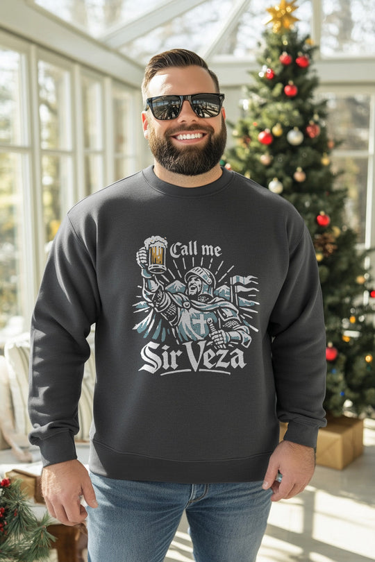 Call Me Sir Veza Crewneck lifestyle mockup
