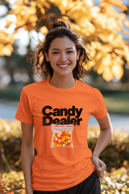 Candy Dealer Tee lifestyle mockup