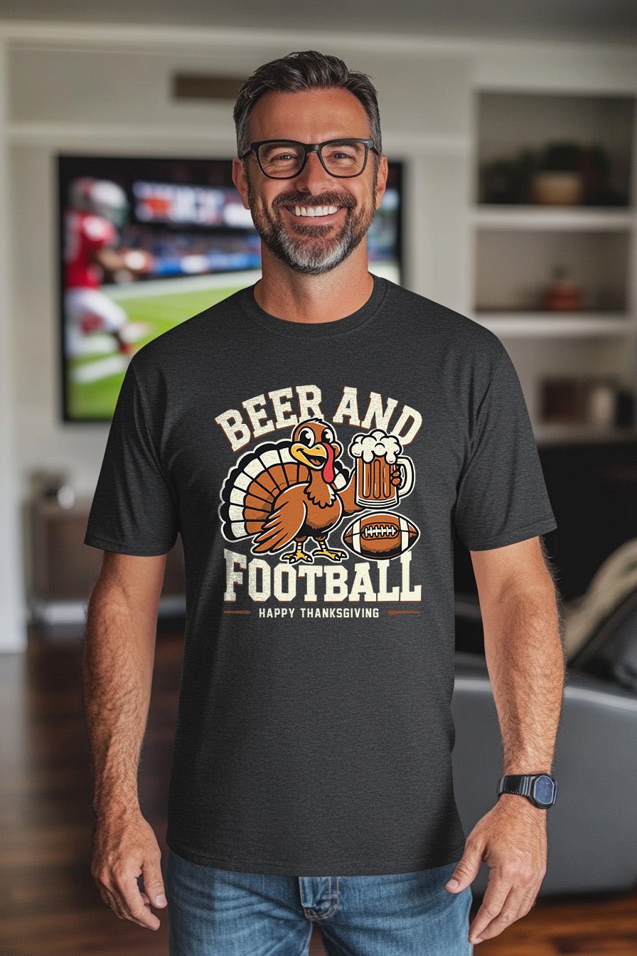 Beer and Football - Riley Ink