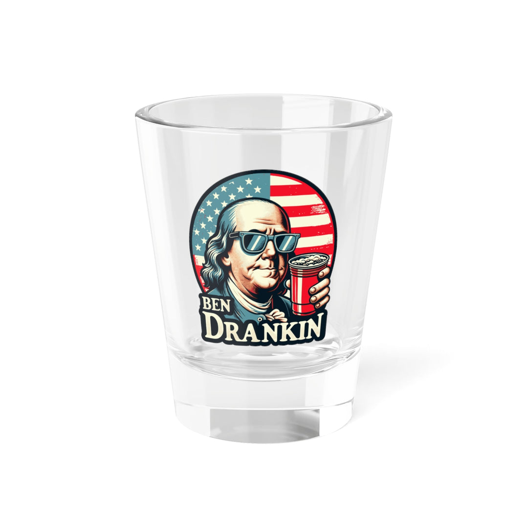 Ben Drankin - Shot Glass - Riley Ink