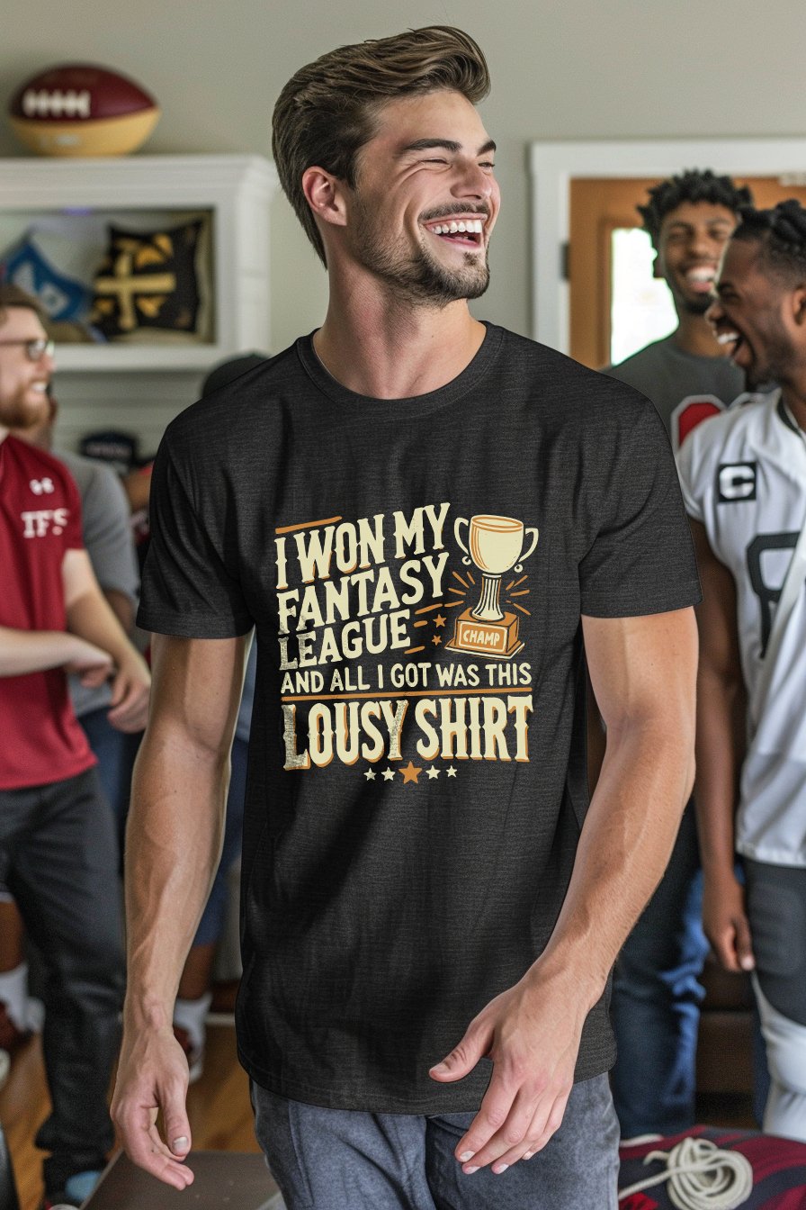 I Won My Fantasy League and All I Got Was this Lousy Shirt - Riley Ink