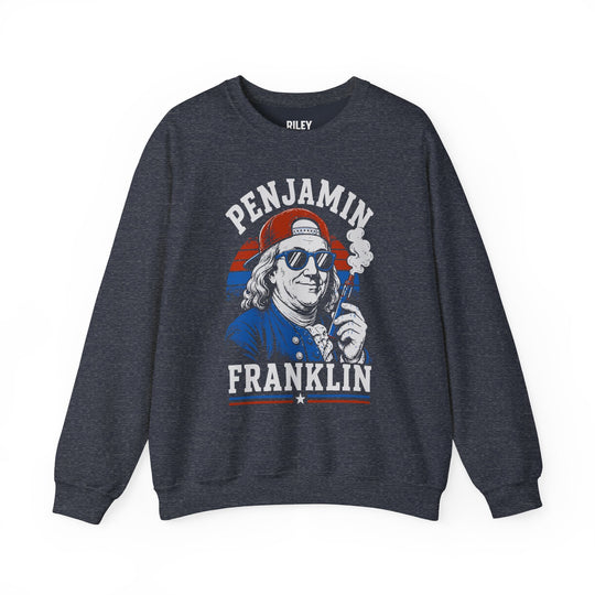 Penjamin Franklin Crewneck - Riley Ink