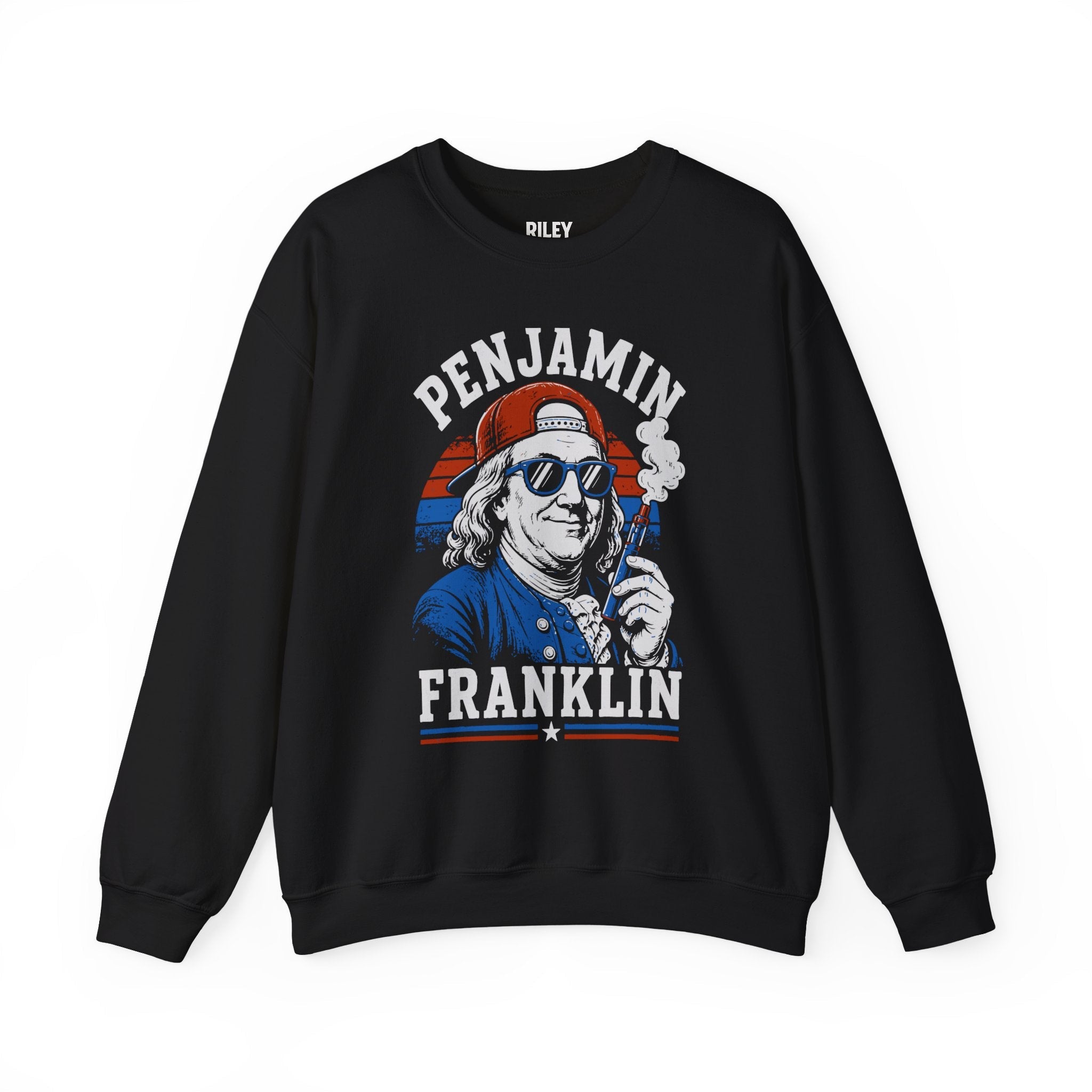Penjamin Franklin Crewneck - Riley Ink
