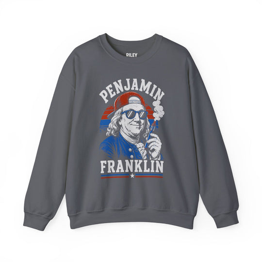 Penjamin Franklin Crewneck - Riley Ink