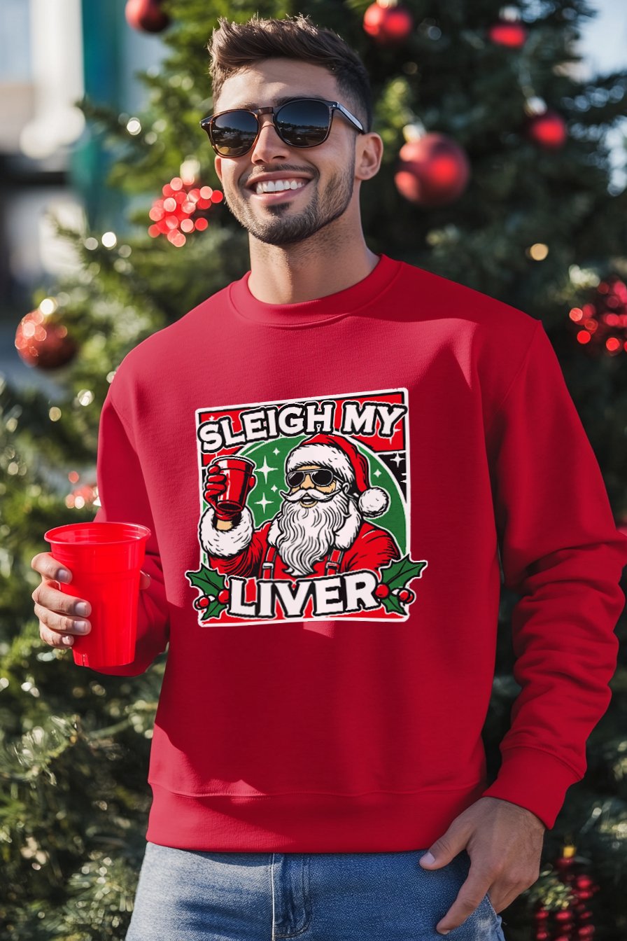 Sleigh My Liver - Riley Ink